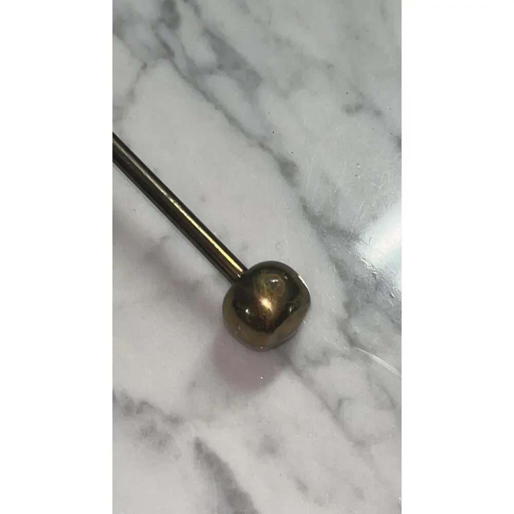 Vintage Brass Angel Candle Holder & Snuffer